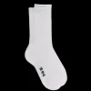 Homme Doré Doré Chaussettes^Chaussette à côtes en coton mélangé, semelle bouclette -