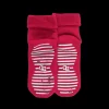 Femme Doré Doré Chaussettes^Chaussettes anti-dérapantes femme en coton - Rose Bruyère