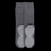 Homme Doré Doré Chaussettes^Chaussettes anti-dérapantes homme en coton - Gris oxford