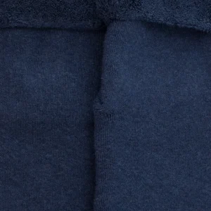 Femme Doré Doré Chaussettes^Chaussettes anti-dérapantes femme en coton - Bleu Caban