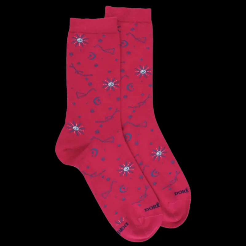 chaussettes_constellation_0.webp Femme Doré Doré Chaussettes^Chaussettes constellation -