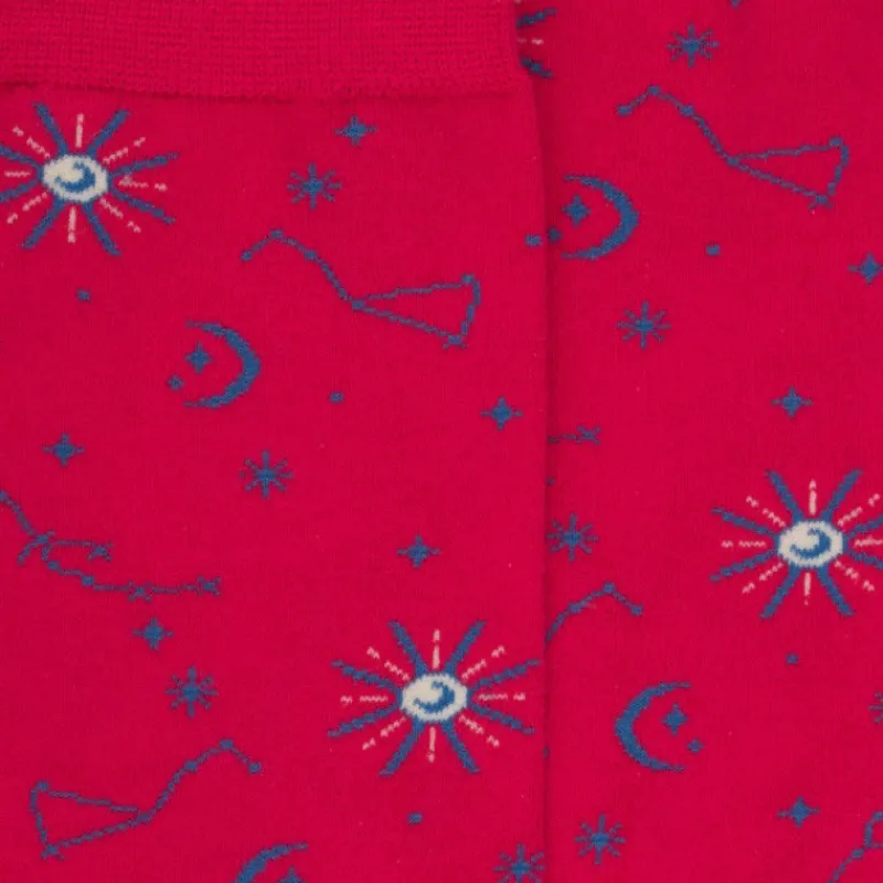 chaussettes_constellation_1.webp Femme Doré Doré Chaussettes^Chaussettes constellation -