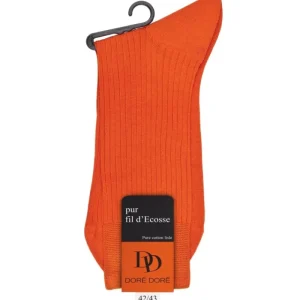 Homme Doré Doré Chaussettes^Chaussettes Dore Dore à fines côtes -