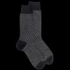 Homme Doré Doré Chaussettes^Chaussettes en laine à motifs pour hommes -