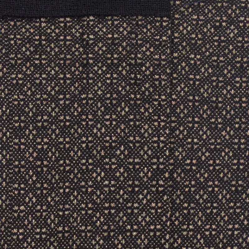 chaussettes_en_laine__mot_1-1.webp Femme Doré Doré Chaussettes^Chaussettes en laine à motifs pour femmes -