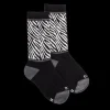 Enfant Doré Doré Chaussettes^Chaussettes enfant en coton à motif zébré -