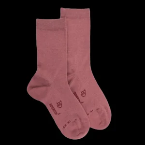 Enfant Doré Doré Chaussettes^Chaussettes enfant en laine et coton - Rose Jouy