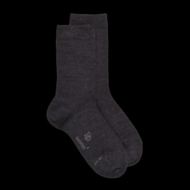 chaussettes_enfant_en_lai_0-8.webp Enfant Doré Doré Chaussettes^Chaussettes enfant en laine et coton - Gris étain