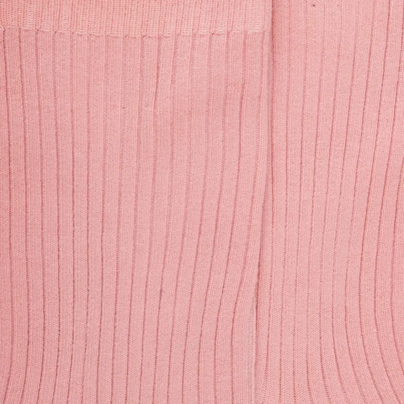 chaussettes_femme__ctes_e_1-1.webp Femme Doré Doré Chaussettes^Chaussettes femme à côtes en fil d'Écosse - Rose Praline