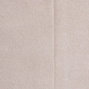 Femme Doré Doré Chaussettes^Chaussettes femme à côtes sans bord élastique en coton - Beige Lin