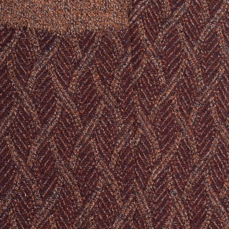 chaussettes_femme_en_coto_1-11.webp Femme Doré Doré Chaussettes^Chaussettes femme en coton et laine à motif entrelacés effet brillant -