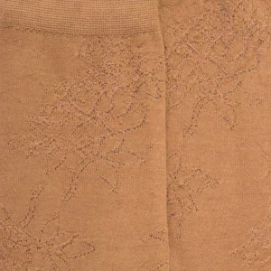 Femme Doré Doré Chaussettes^Chaussettes femme en laine avec transparence -