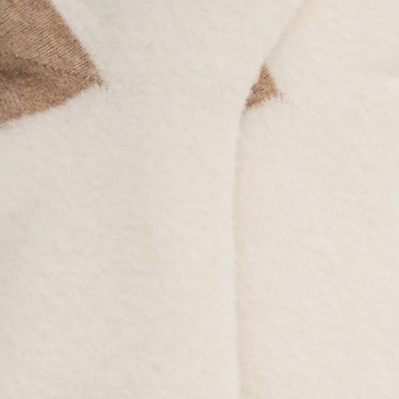 chaussettes_femme_en_lain_1-22.webp Femme Doré Doré Chaussettes^Chaussettes femme en laine polaire - Écru & Beige Désert