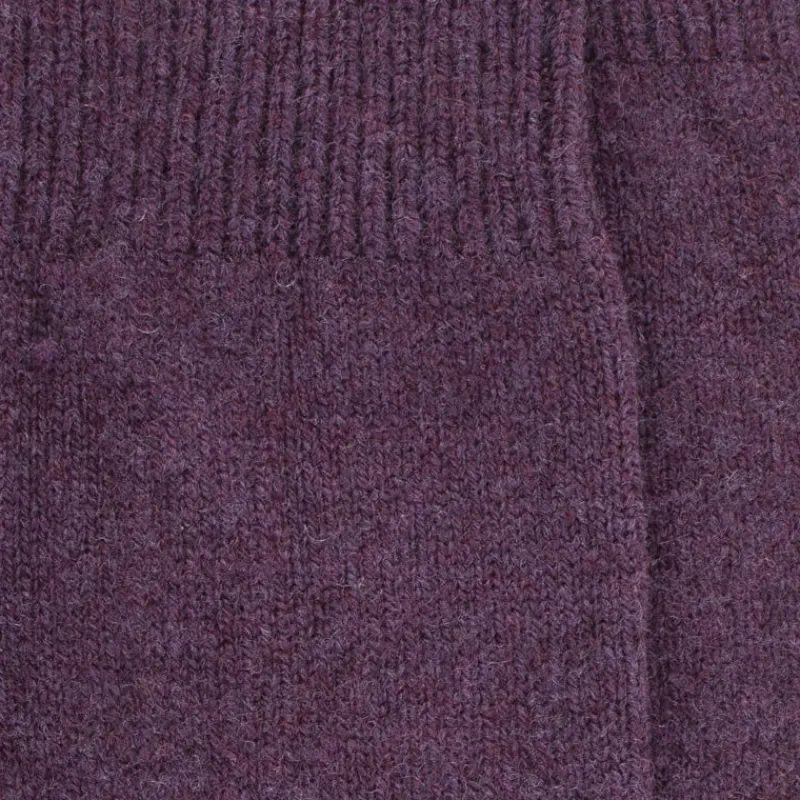 chaussettes_femme_en_lain_1-6.webp Femme Doré Doré Chaussettes^Chaussettes femme en laine et cachemire - Violet mûrier