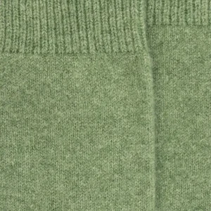 Femme Doré Doré Chaussettes^Chaussettes femme en laine et cachemire - Vert tremble