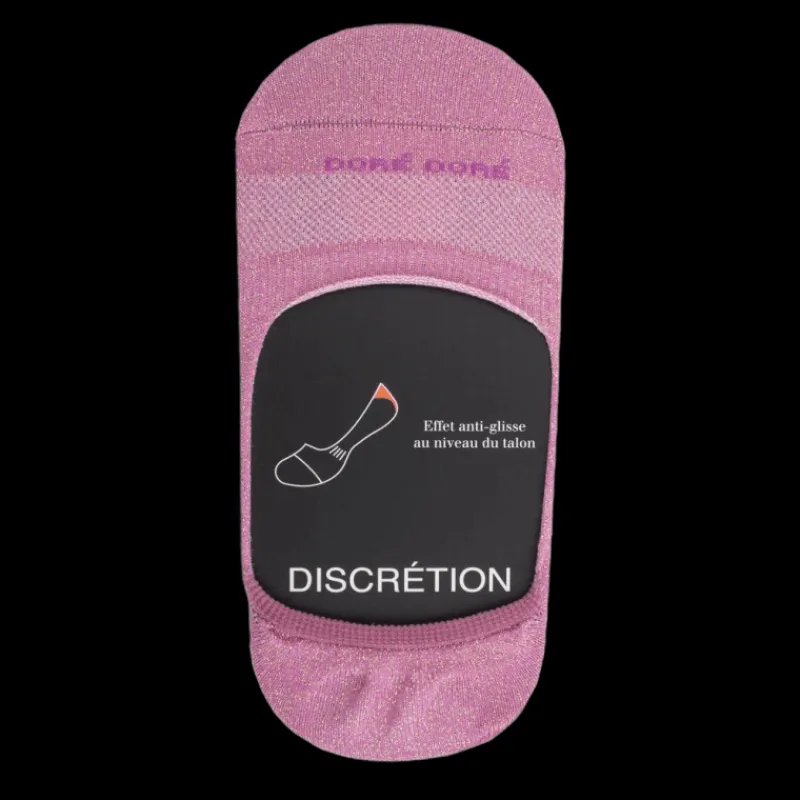chaussettes_femme_invisib_0-10.webp Femme Doré Doré Chaussettes Invisibles^Chaussettes femme invisible en coton et bandes anti-glisse - brillant