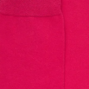 Femme Doré Doré Chaussettes^Chaussettes femme Soft Coton à bord souple - Cerise