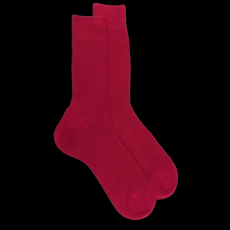 chaussettes_homme__ctes___0-1.webp Homme Doré Doré Chaussettes^Chaussettes homme à côtes 100% fil d'Écosse -