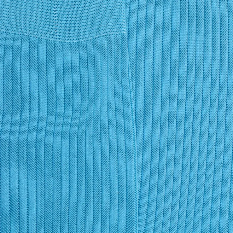 chaussettes_homme__ctes___1.webp Homme Doré Doré Chaussettes^Chaussettes homme à côtes 100% fil d'Écosse - Bleu Pirogue