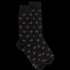 Homme Doré Doré Chaussettes^Chaussettes homme en coton à motif fer à cheval -