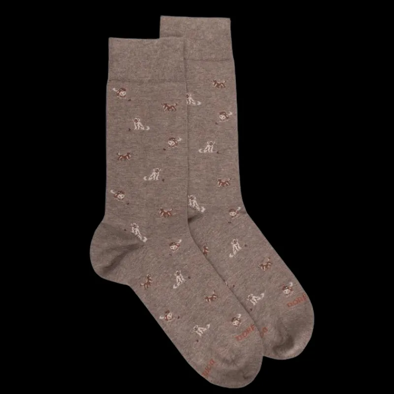 chaussettes_homme_en_coto_0-42.webp Homme Doré Doré Chaussettes^Chaussettes homme en coton à motif chiens - Blanc Grive