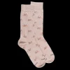 Homme Doré Doré Chaussettes^Chaussettes homme en coton à motifs vélos - Beige Sahara