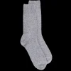 Homme Doré Doré Chaussettes^Chaussettes homme en laine et cachemire - Gris
