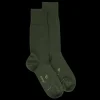Homme Doré Doré Chaussettes^Chaussettes homme en laine et coton - Vert cyprès