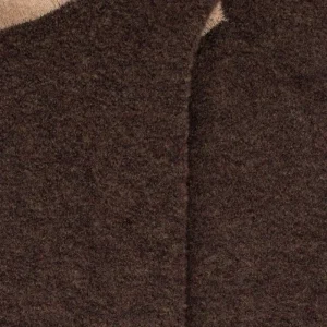 Homme Doré Doré Chaussettes^Chaussettes homme en laine polaire - Couleur café & Beige Désert