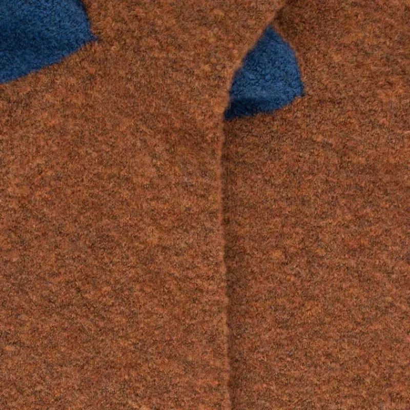chaussettes_homme_en_lain_1-47.webp Homme Doré Doré Chaussettes^Chaussettes homme en laine polaire - Orange écureuil & Bleu saphir