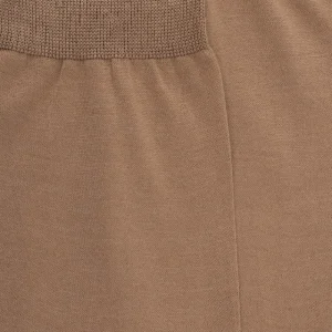 Homme Doré Doré Chaussettes^Chaussettes homme fines 100% fil d'Écosse - Marron Faon