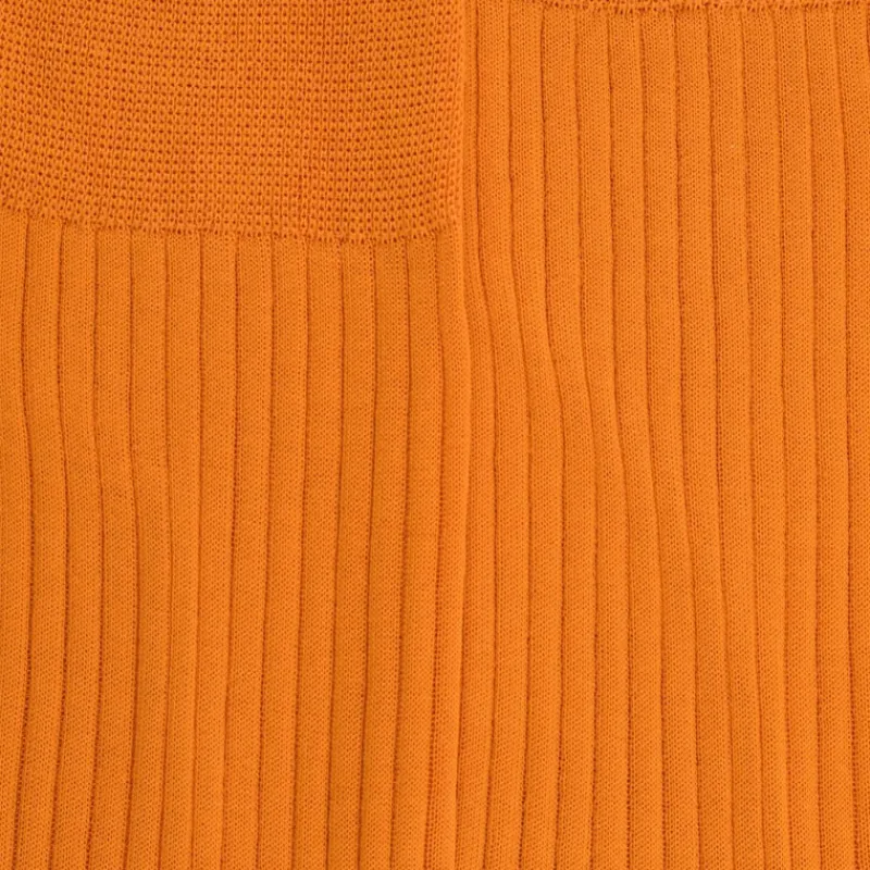 chaussettes_homme_fines___1-3.webp Homme Doré Doré Chaussettes^Chaussettes homme fines à côtes en fil d'Écosse -