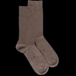 Homme Doré Doré Chaussettes^Chaussettes homme fines en coton égyptien - Blanc Grive