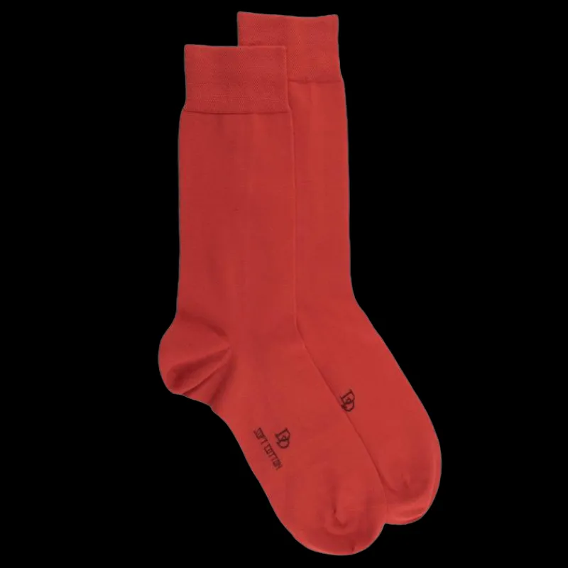 chaussettes_homme_soft_co_0-10.webp Homme Doré Doré Chaussettes^Chaussettes homme Soft Cotton - Rouge