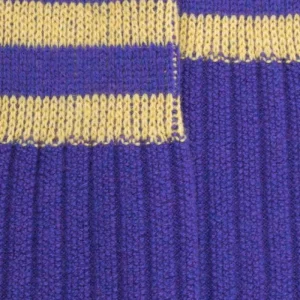 Femme Doré Doré Chaussettes^Chaussettes laine et cachemire unisex maille unie à côtes travaillées -