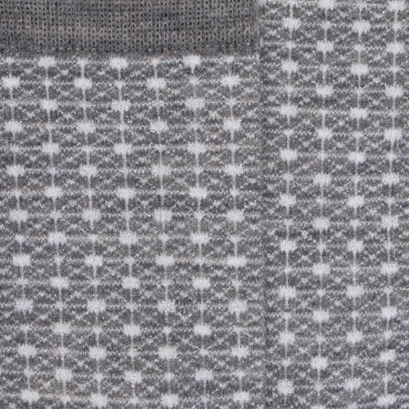 chaussettes_laine_et_lure_1-1.webp Enfant Doré Doré Chaussettes^Chaussettes laine et lurex motifs géométriques - Gris