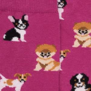 Enfant Doré Doré Chaussettes^Chaussettes motifs petits chiens -