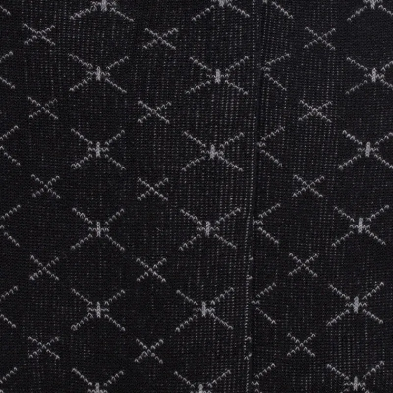 chaussettes_pour_hommes_e_1-2.webp Homme Doré Doré Chaussettes^Chaussettes pour hommes en fil d'Ecosse à motifs géométriques sans tricot élastique -