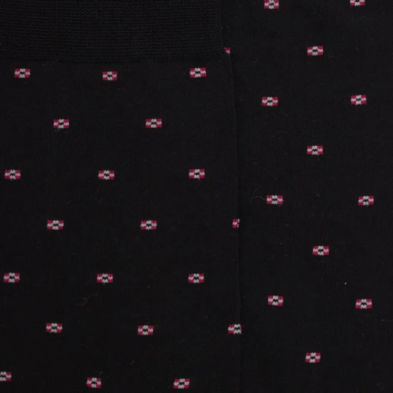 chaussettes_pour_hommes_e_1-30.webp Homme Doré Doré Chaussettes^Chaussettes pour hommes en fil d'Ecosse à motifs de cravate -