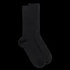 Femme Doré Doré Chaussettes^Chaussettes sans bord élastique en coton égyptien - Spécial jambes sensibles -