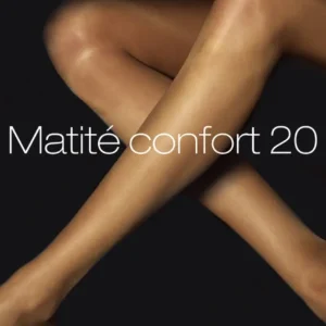 Femme Doré Doré Collants^Collant DD Matité Confort 20 deniers - Beige Havane