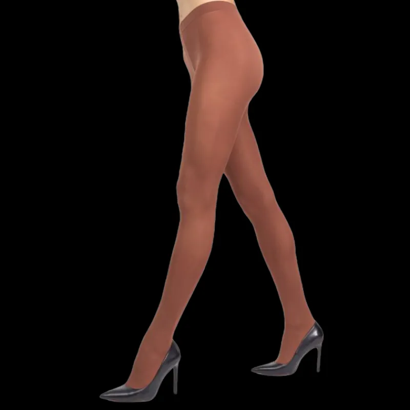 collant_femme__deniers__m_0-7.webp Femme Doré Doré Collants^Collant femme 50 deniers - Marron cacao