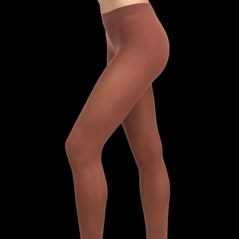 collant_femme__deniers__m_1-7.webp Femme Doré Doré Collants^Collant femme 50 deniers - Marron cacao