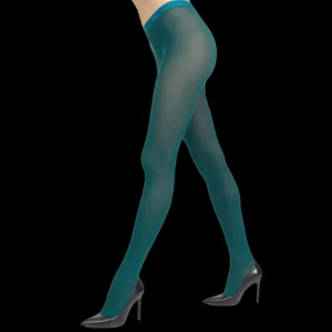 Femme Doré Doré Collants^Collant femme en coton - Vert Saule