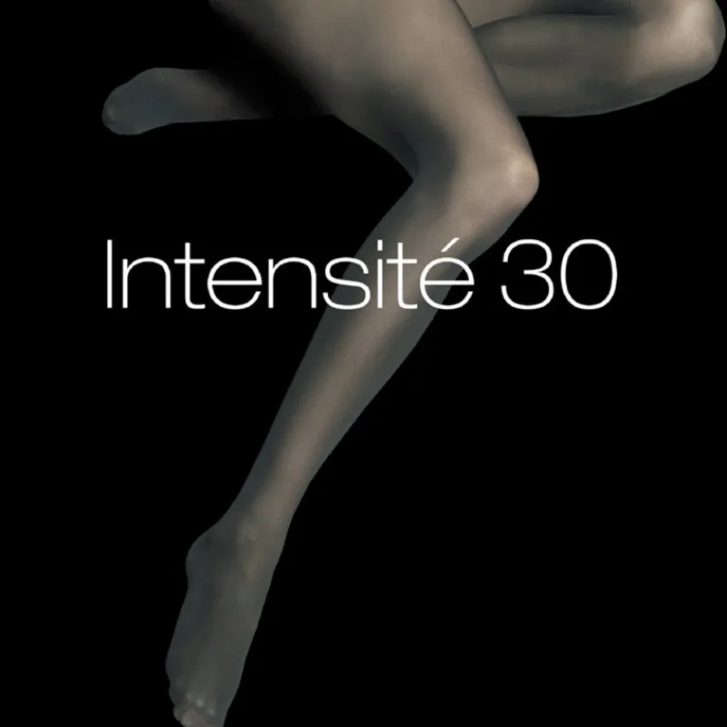 collant_microfibre_intens_2.webp Femme Doré Doré Collants^Collant microfibre Intensité 30 deniers semi opaque - Gris anthracite