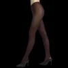Femme Doré Doré Collants^Collants en coton maille unie -