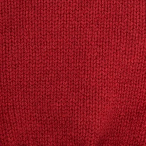 Doré Doré Gants^Gants sans doigt (mitaine) en laine et cachemire - Rouge Ponceau