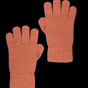 Doré Doré Gants^Gants unisexe en laine et cachemire - Orange écureuil