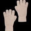 Doré Doré Gants^Gants unisexe en laine et cachemire - Beige chrysalide