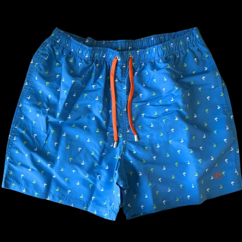 maillot_de_bain__motifs_v_0.webp Doré Doré Shorts De Bain^Maillot de bain à motifs vert et blanc -